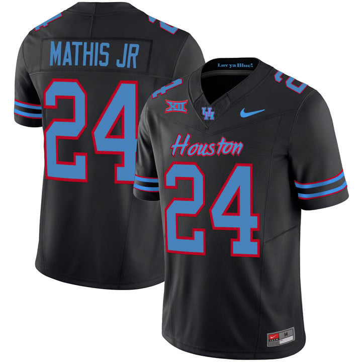 Men's Houston Cougars 2023 Oilers Inspired Vapor Jersey - All Stitched