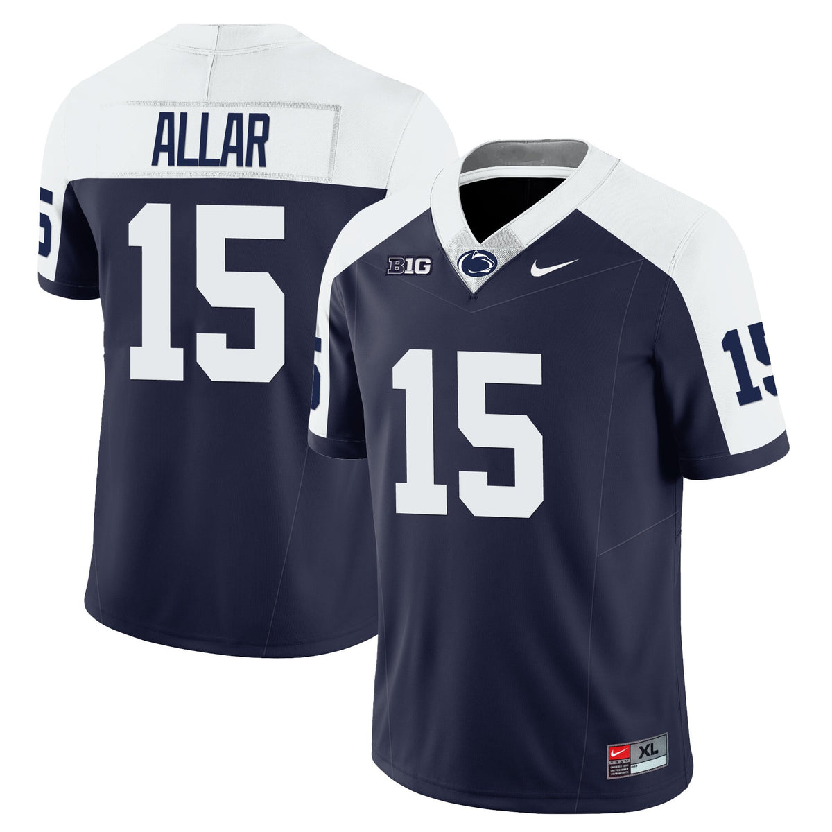 Men’s Penn State Nittany Lions Football Vapor Limited Jersey - All Stitched