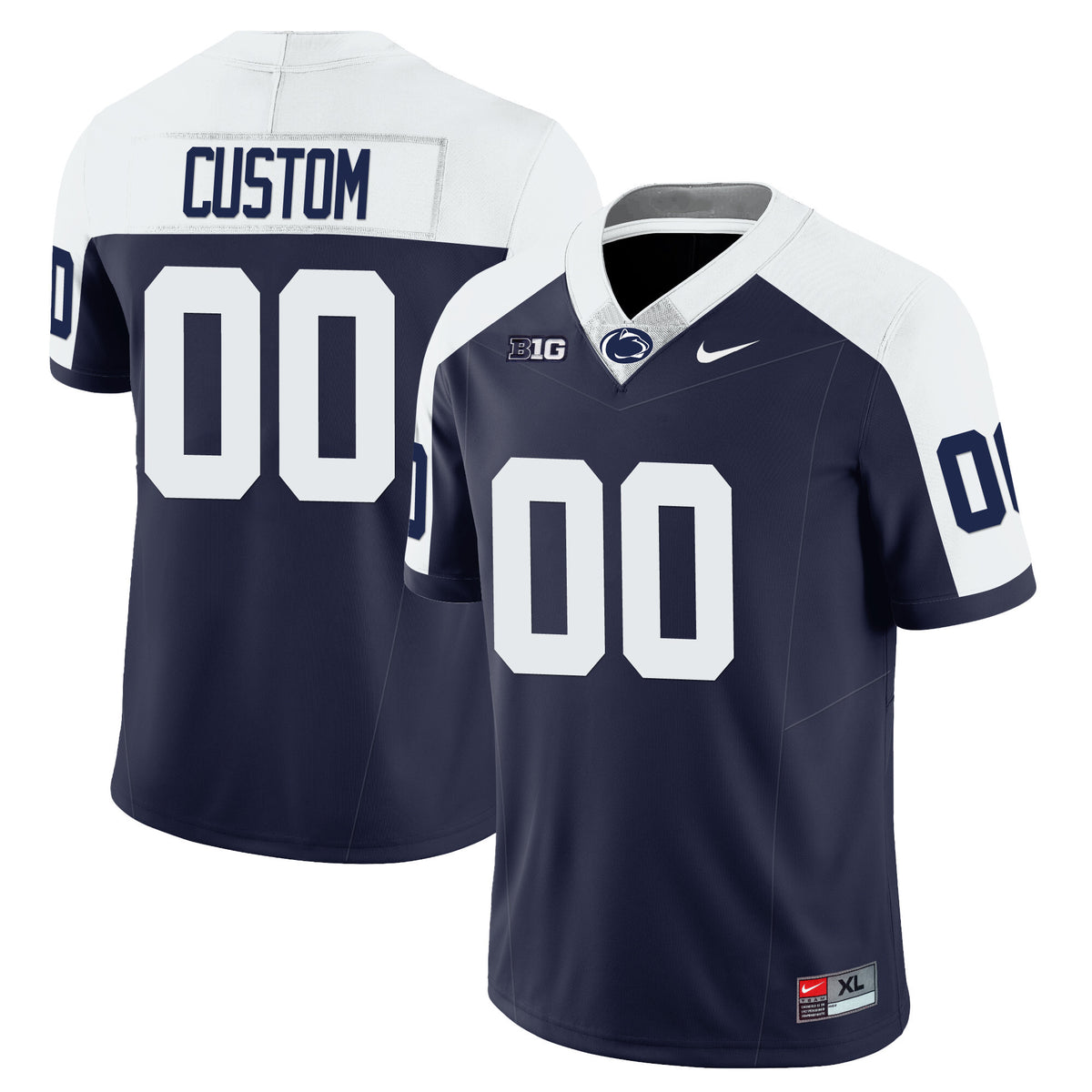 Penn State Nittany Lions Football Custom Jersey - All Stitched