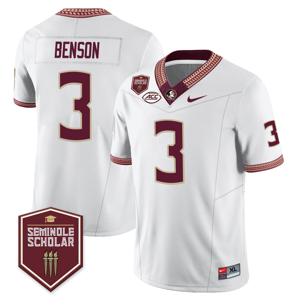 Youth’s Florida State Seminoles Football Vapor Jersey – All Stitched