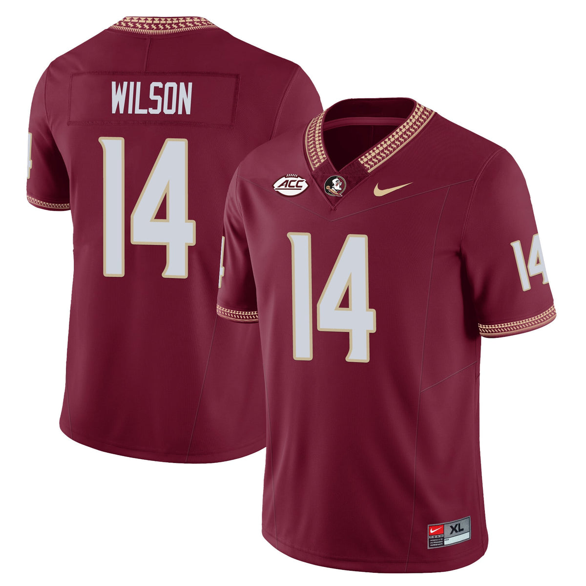 Youth’s Florida State Seminoles Football Vapor Jersey – All Stitched