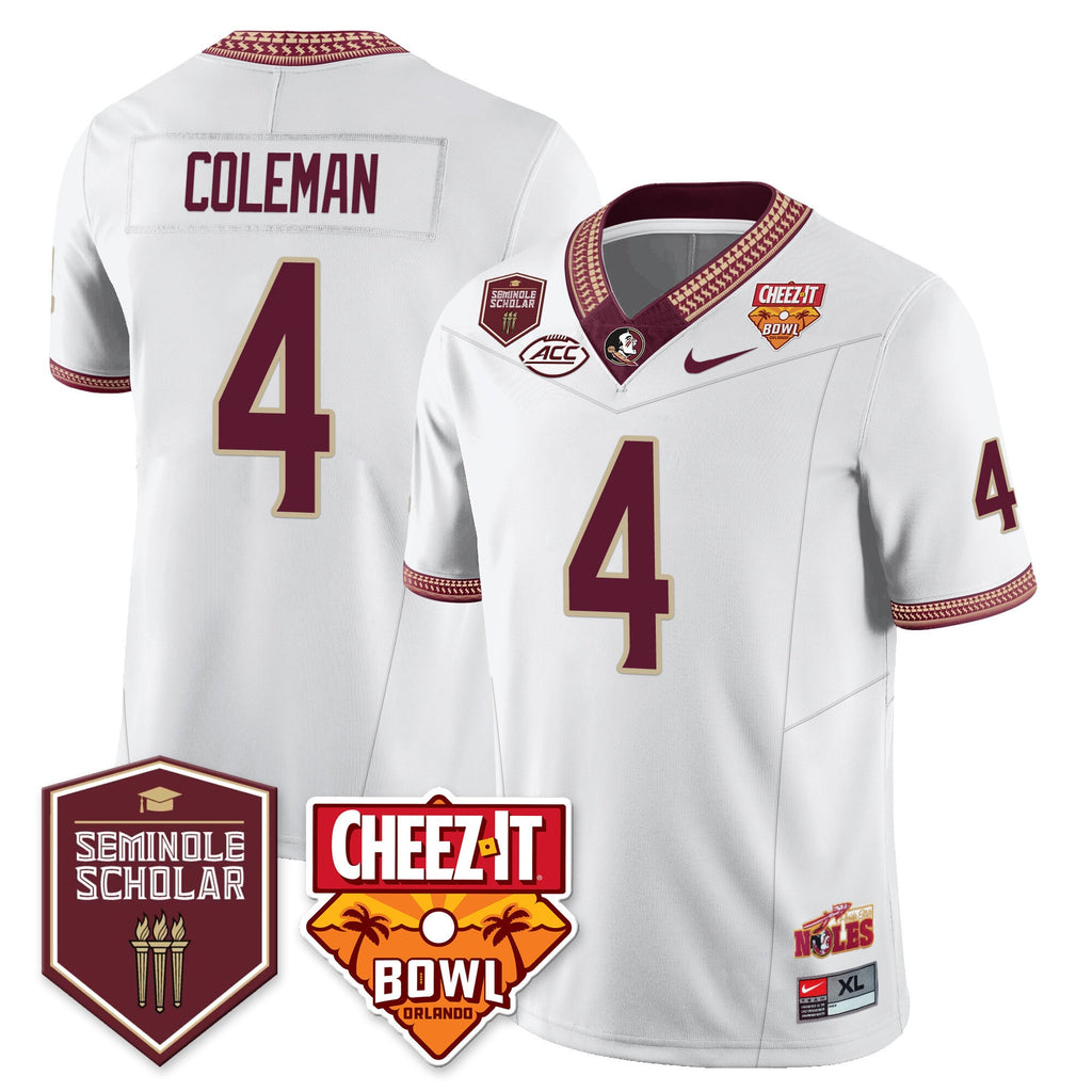 Youth’s Florida State Seminoles Football Vapor Jersey – All Stitched