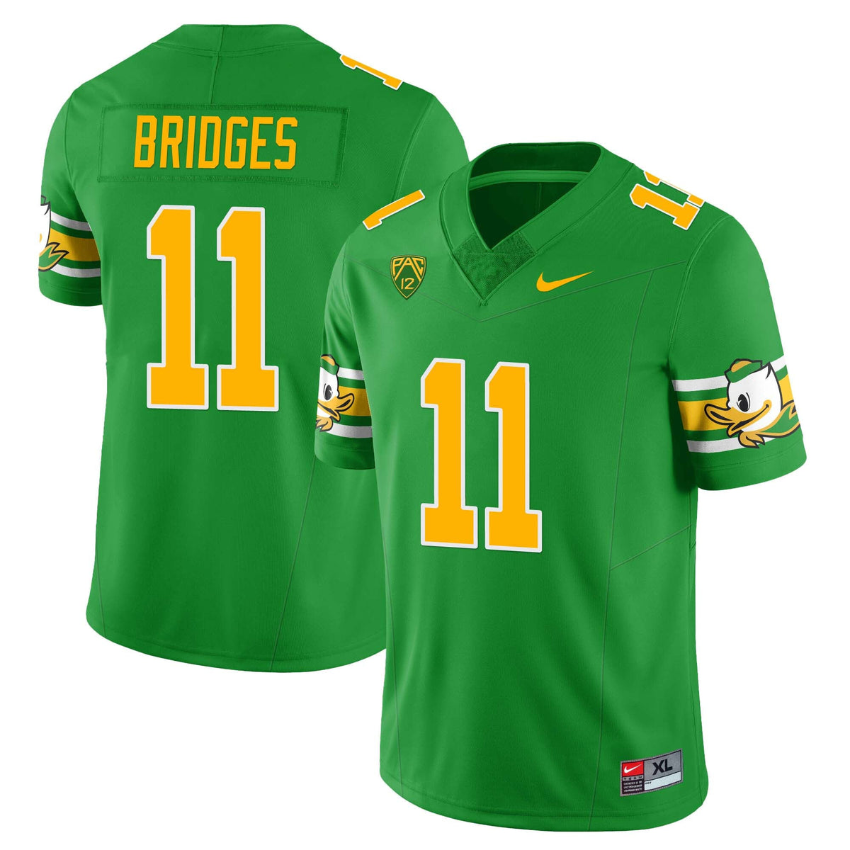Women’s Oregon Ducks ‘Mighty Oregon’ Throwback Football Jersey – All Stitched