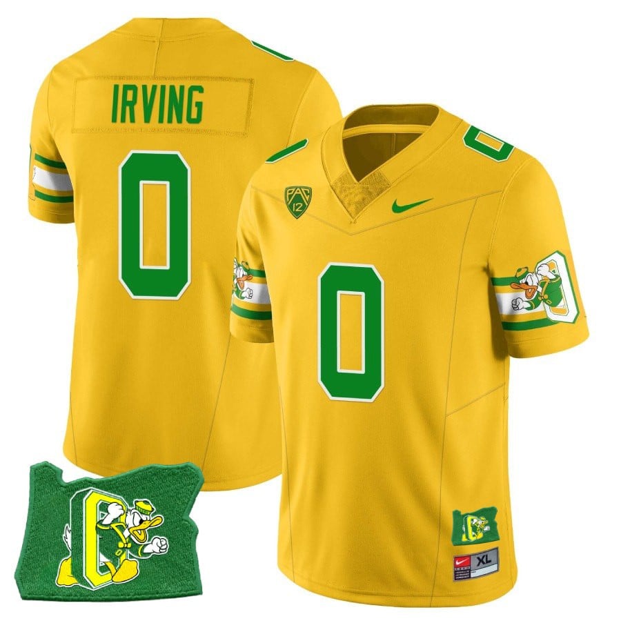 Women’s Oregon Ducks ‘Mighty Oregon’ Throwback Football Stitched Jersey – Oregon State
