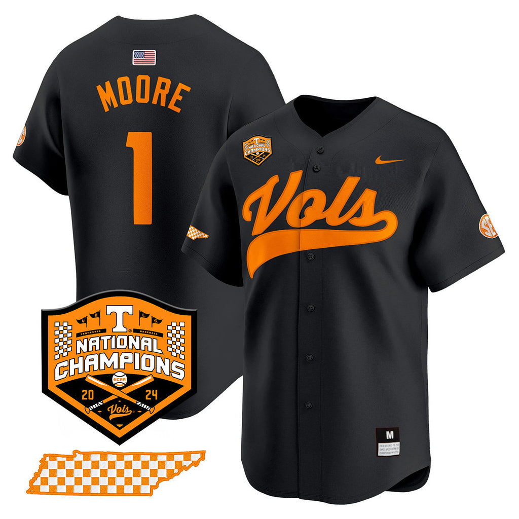 Women's Tennessee Volunteers 2024 National Champions Vapor Premier Limited Jersey - All Stitched