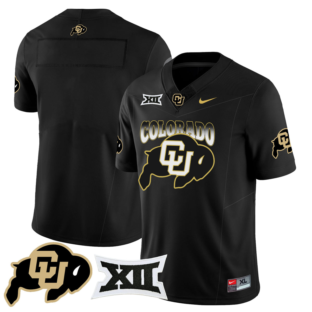 Men's Colorado Buffaloes 2024 Vapor Limited Jersey N2 - All Stitched