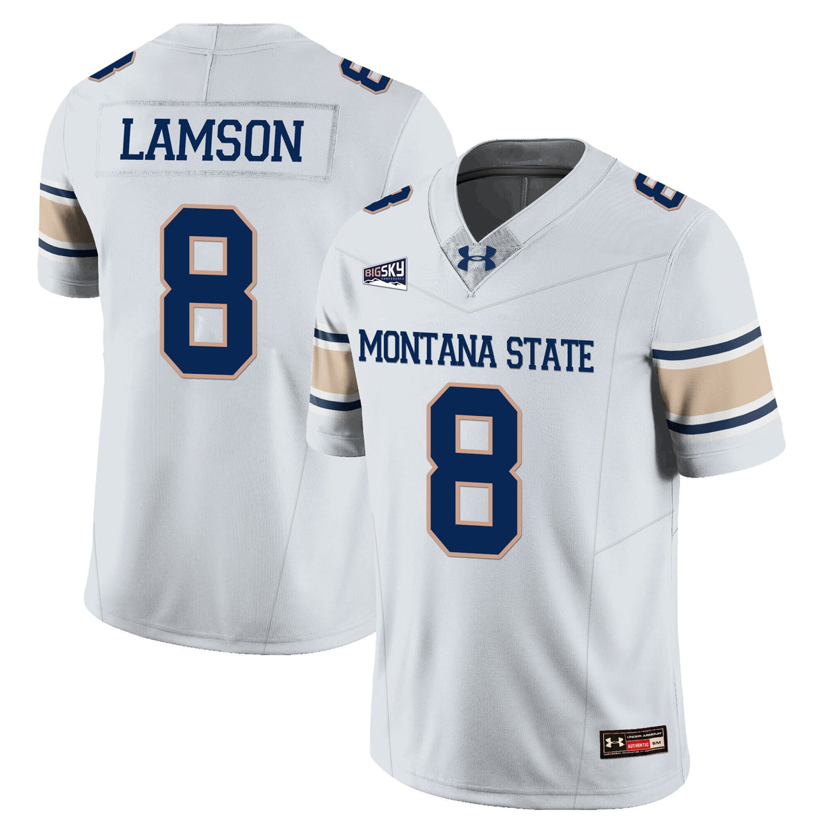 Women's Montana State Bobcat Football Jersey - All Stitched
