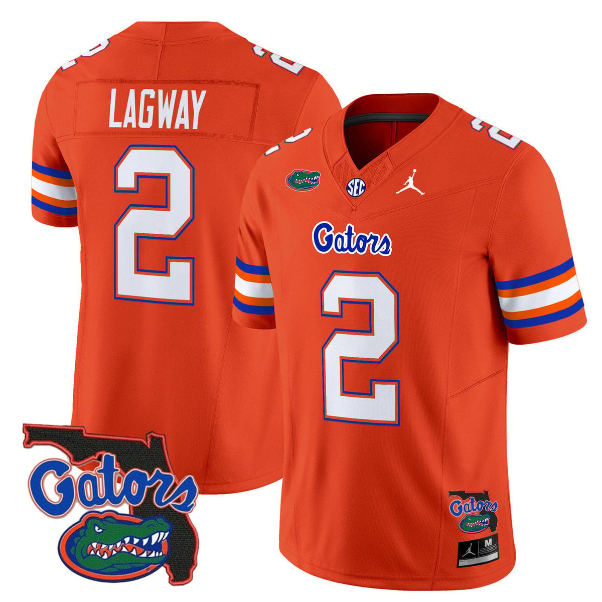 Men's Florida Gators 2025 Florida Patch Vapor Limited Jersey - All Stitched