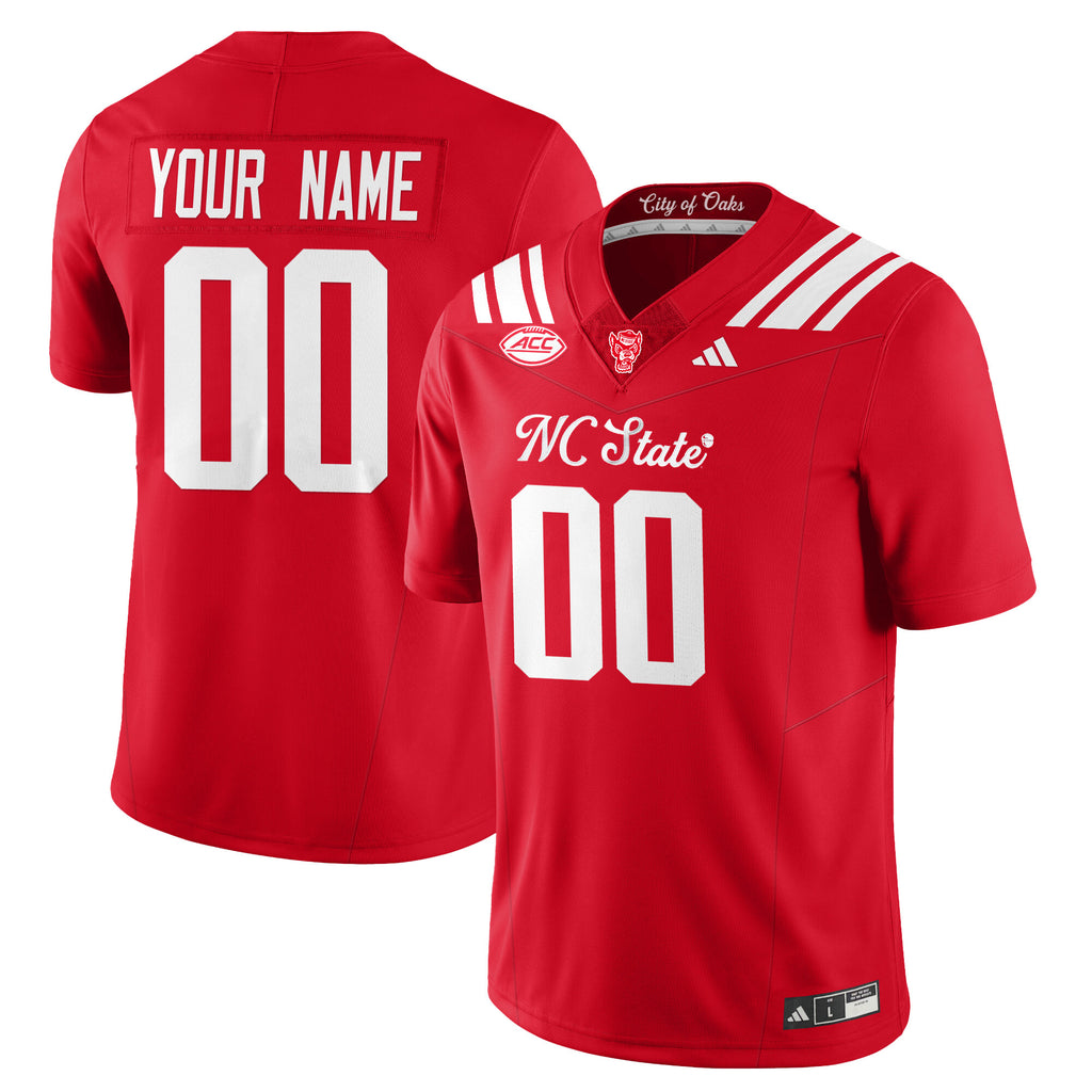 Men's NC State Wolfpack Football "City of Oaks" Jersey - All Stitched