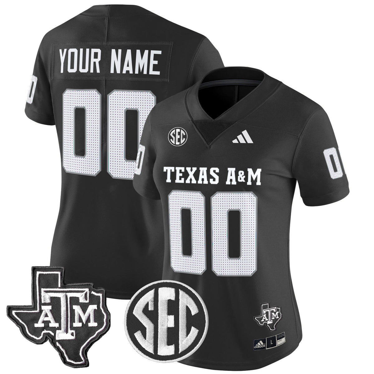 Texas A&M Aggies 2025 Vapor Limited Custom Jersey - All Stitched