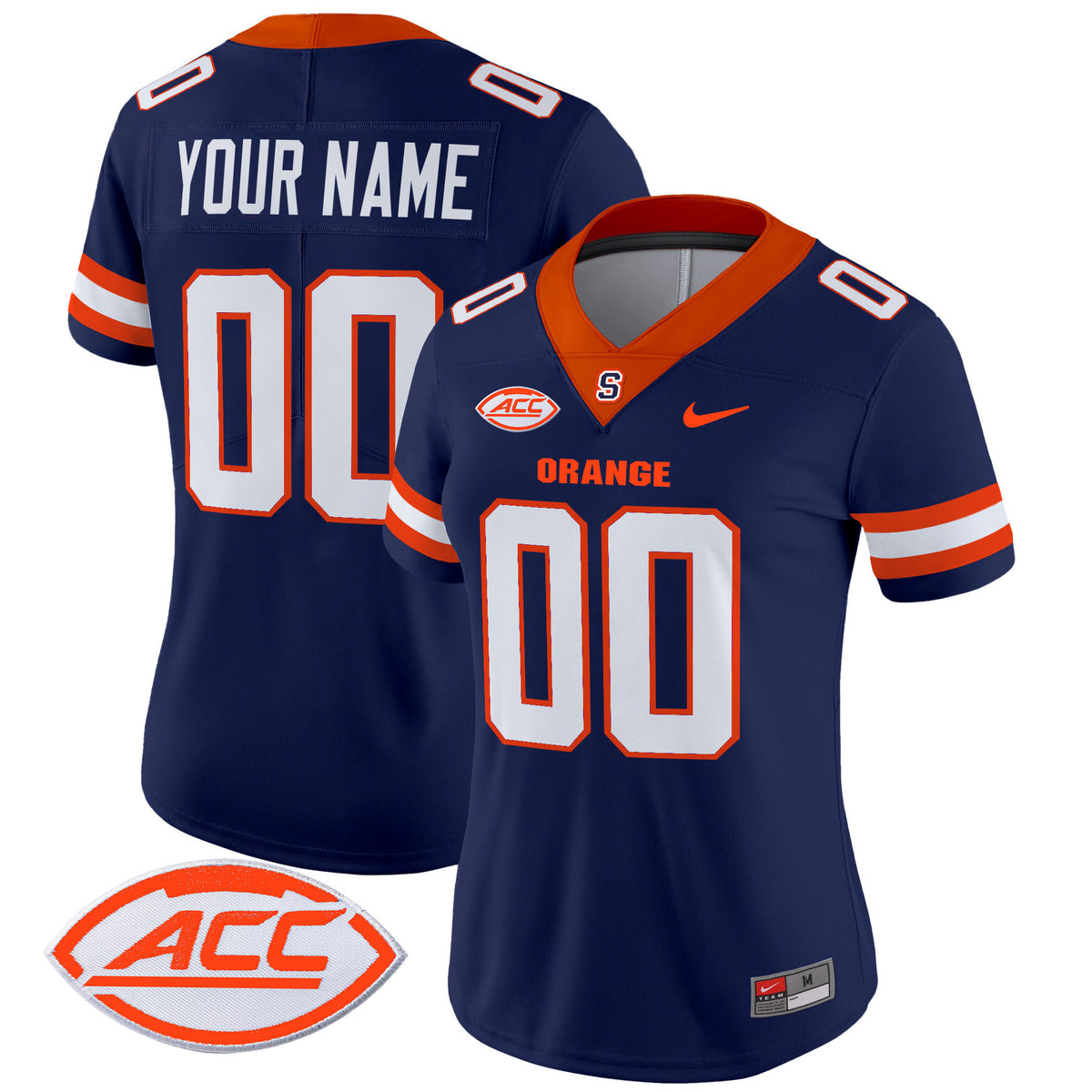 Syracuse Orange 2025 Vapor Limited Custom Jersey - All stitched