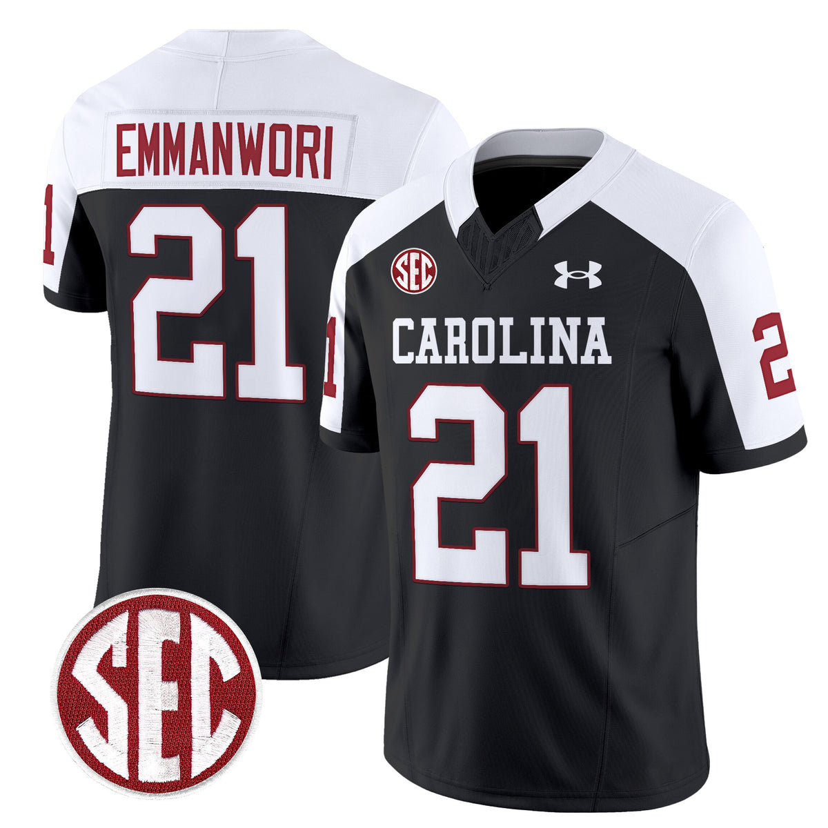 Men's South Carolina Gamecocks 1980 Throwback Vapor Limited Jersey - All Stitched
