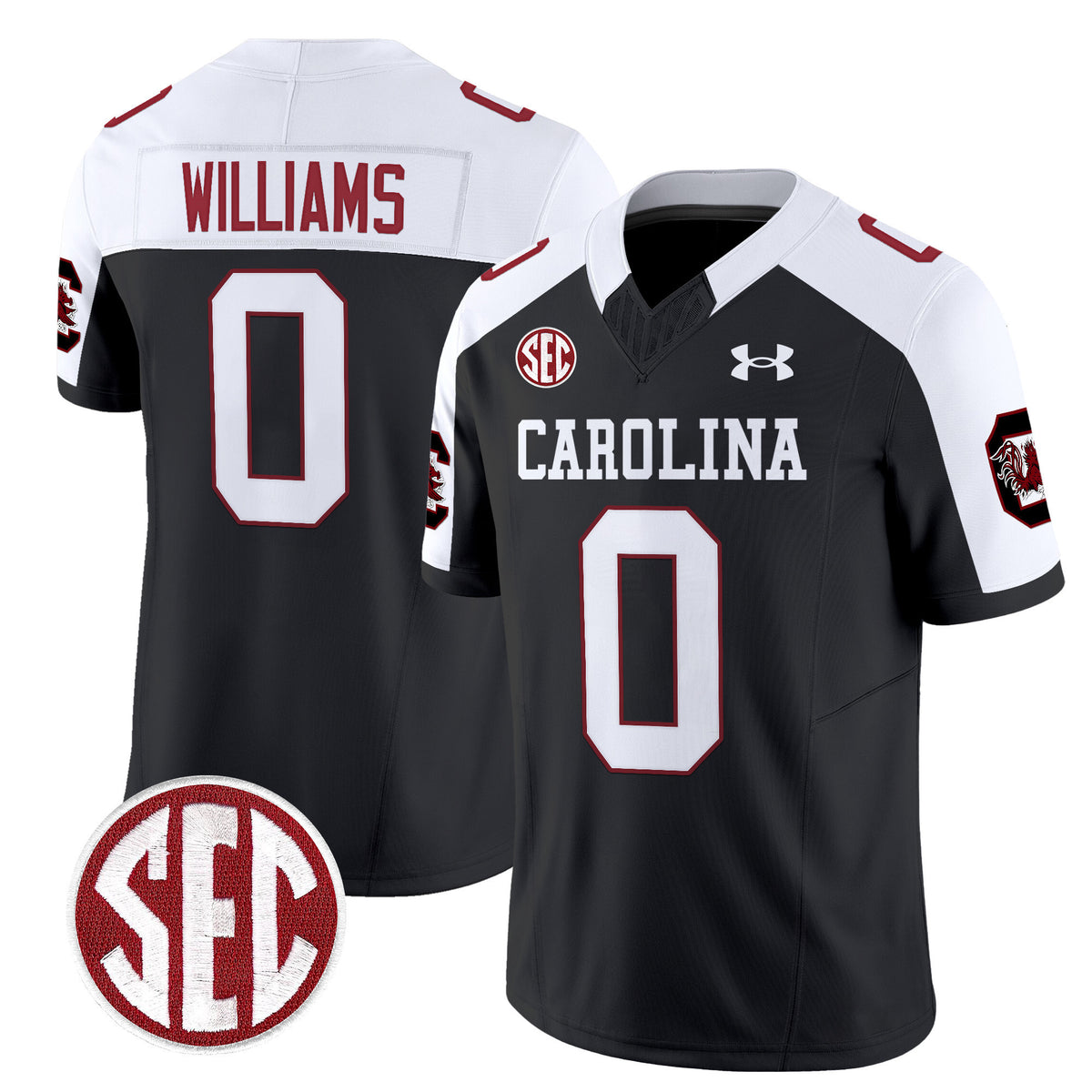 Men's South Carolina Gamecocks 1980 Throwback Vapor Limited Jersey V2 - All Stitched