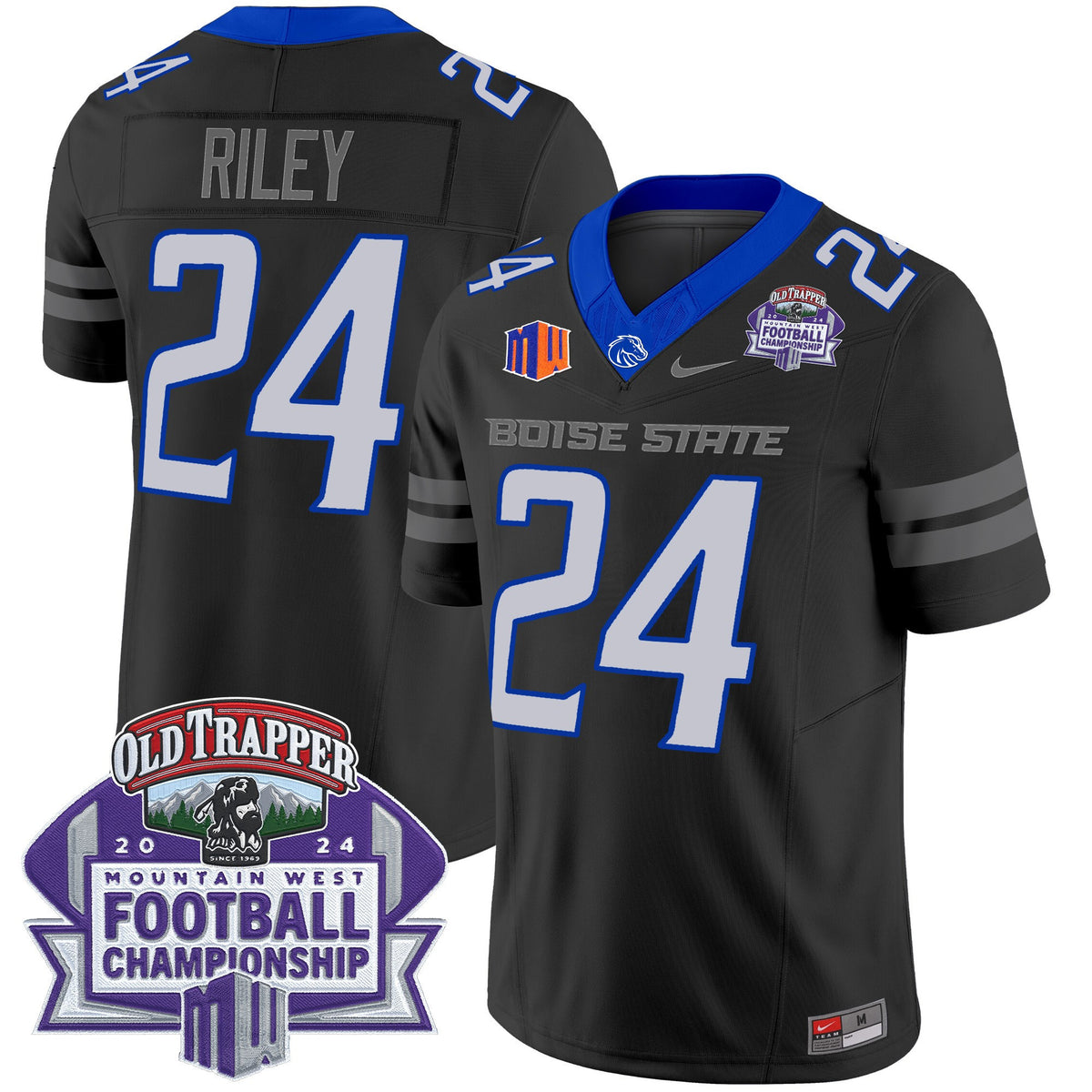 Men's Boise State Broncos 2024 Championship Vapor Limited Jersey - All Stitched