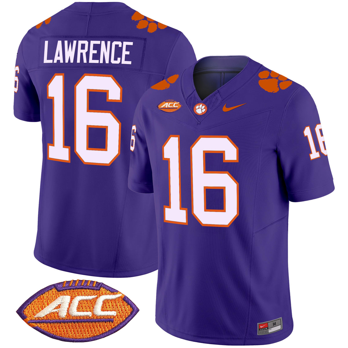 Men's Clemson Tigers Vapor Limited Jersey V2 - All Stitched