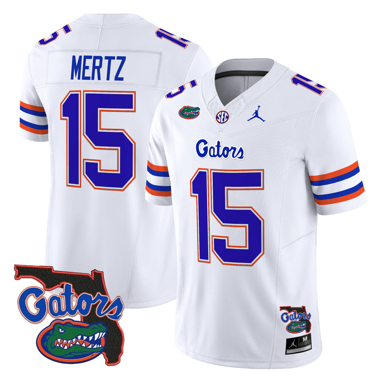 Men's Florida Gators 2024 Florida Patch Vapor Limited Jersey - All Stitched
