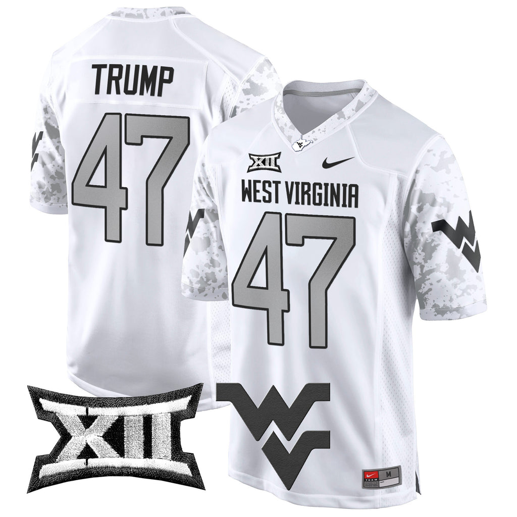 Men's West Virginia Mountaineers 2024 Game Jersey - All Stitched