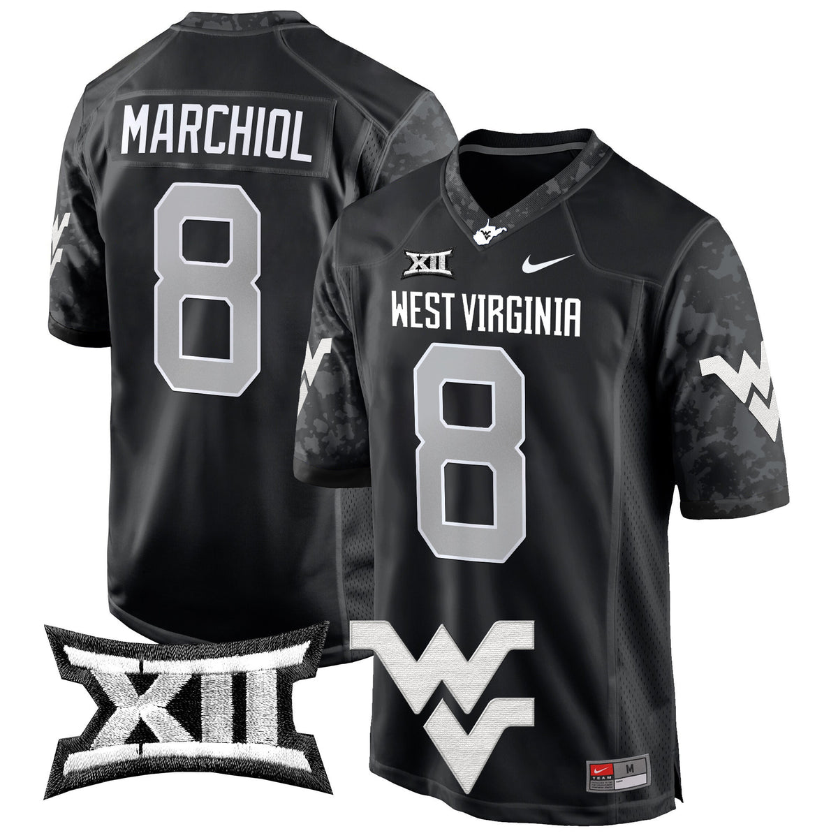 Men's West Virginia Mountaineers 2024 Game Jersey - All Stitched