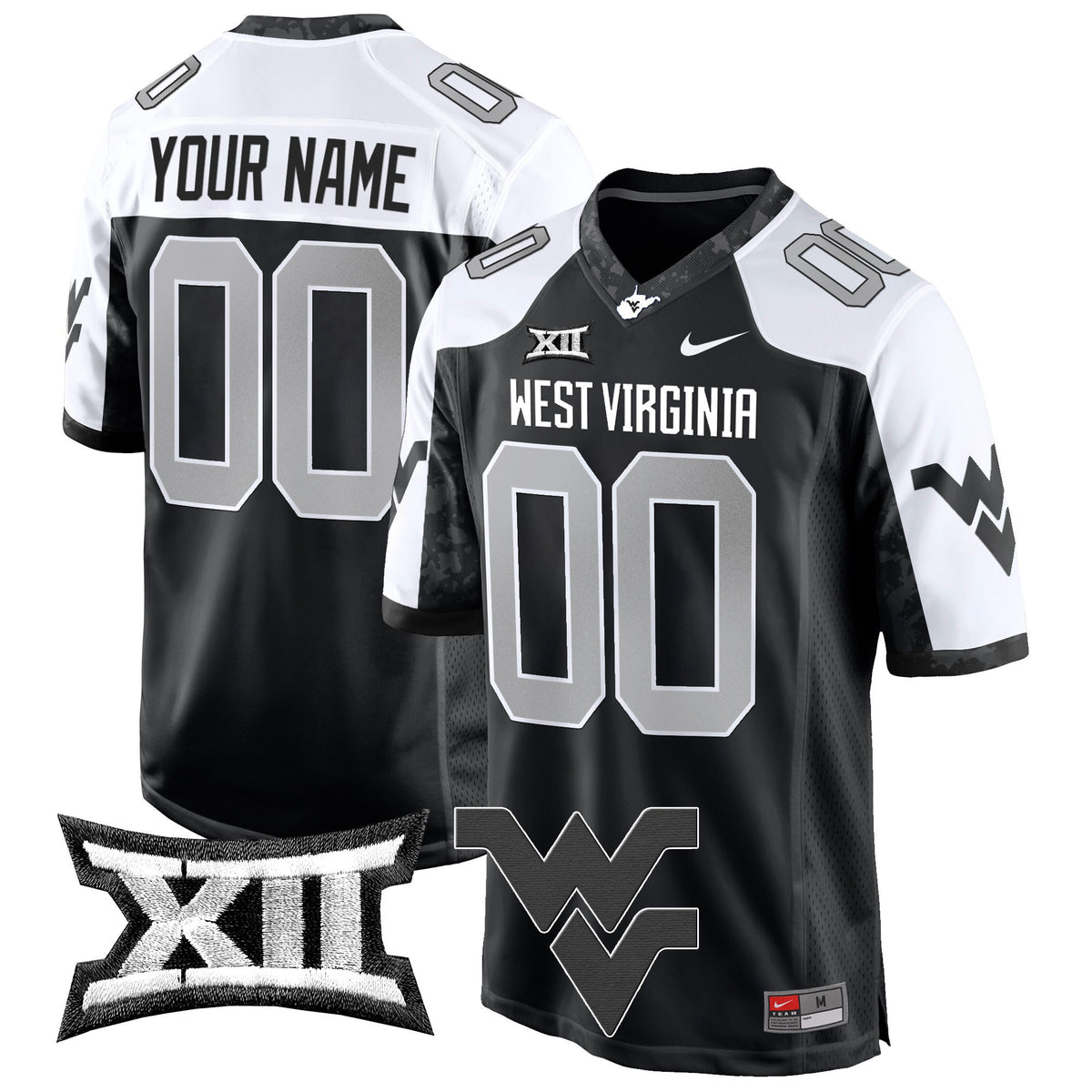 West Virginia Mountaineers 2024 Game Custom Jersey - All Stitched