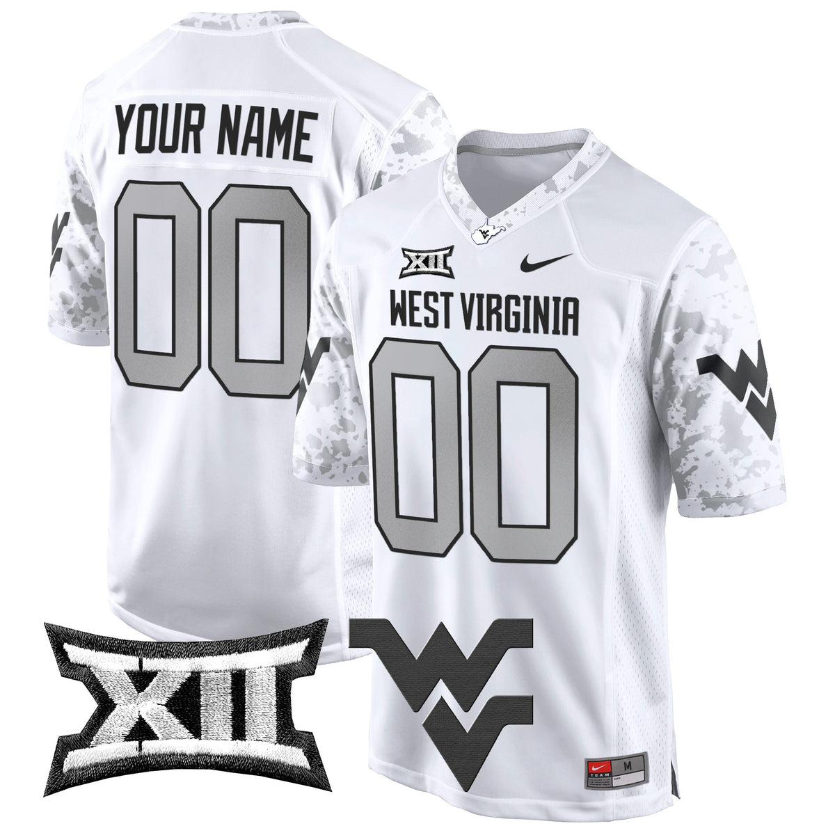 West Virginia Mountaineers 2024 Game Custom Jersey - All Stitched