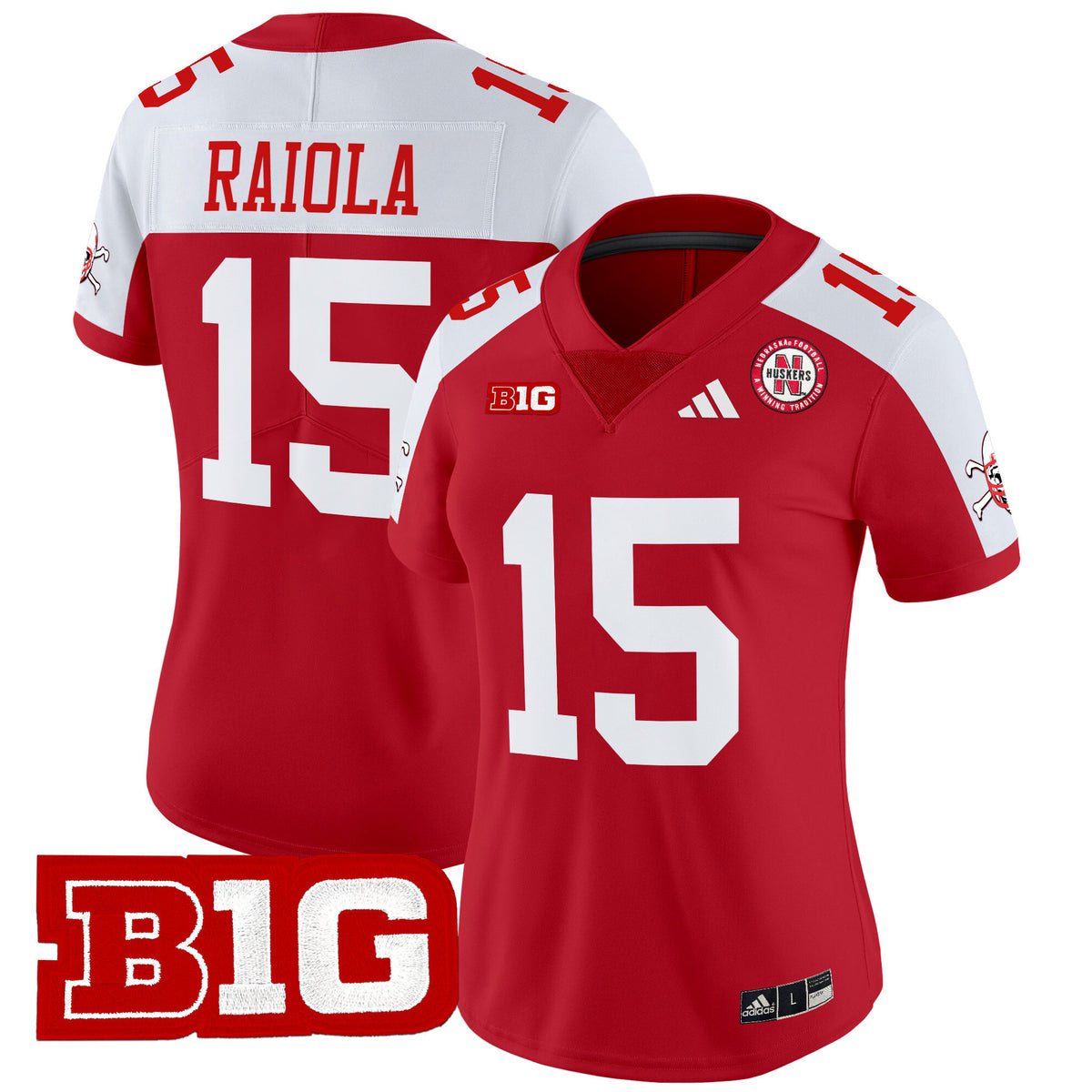 Women's Nebraska Cornhuskers 2024 Vapor Limited Jersey V2 - All Stitched