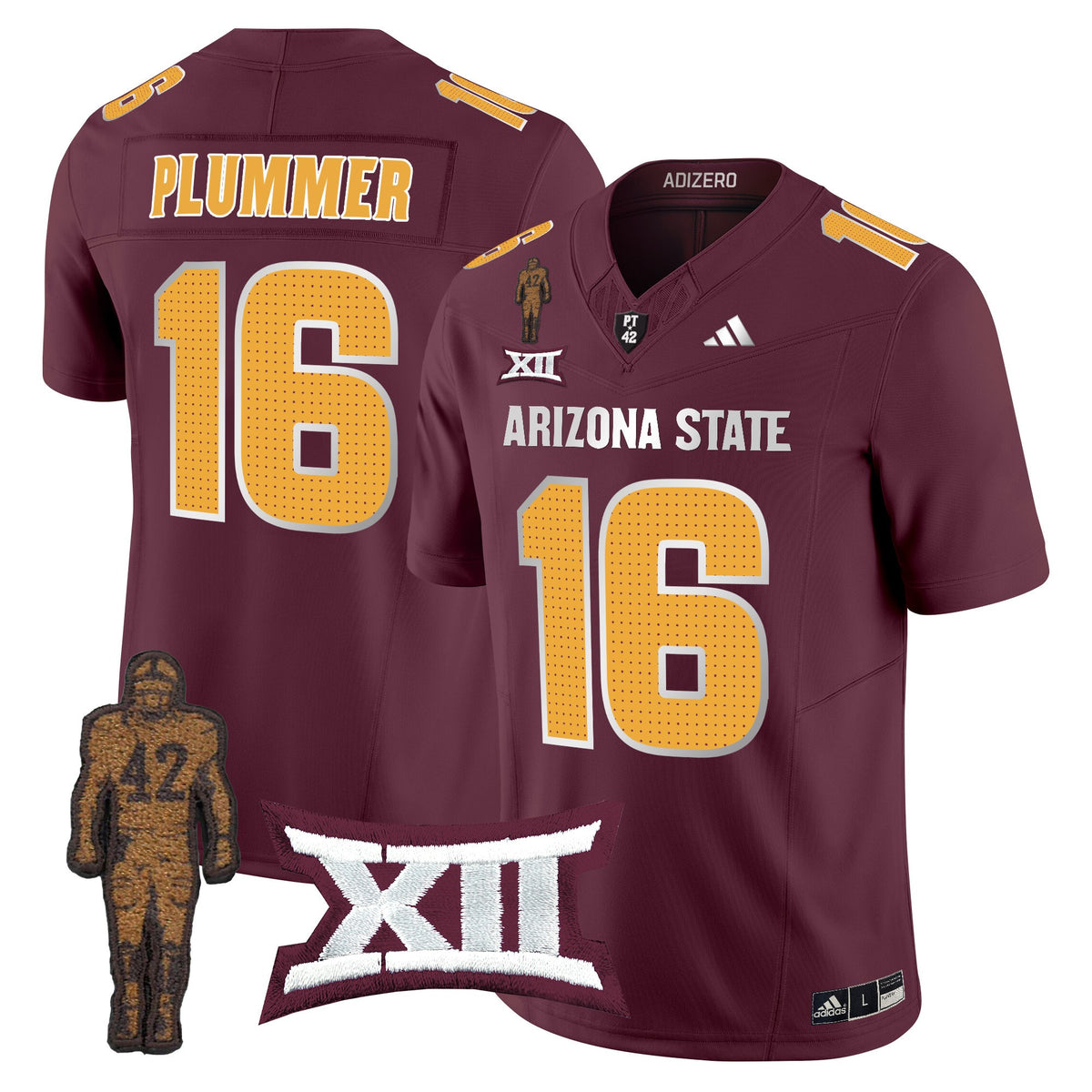 Men's Arizona State Sun Devils 2024 Pat Tillman Honoring Patch Vapor Limited Jersey V2 - All Stitched