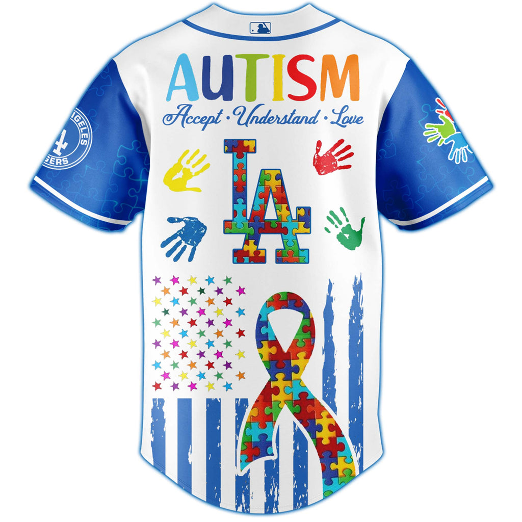 Los Angeles Dodgers × Special Autism Awareness Month Limited Edition Jersey