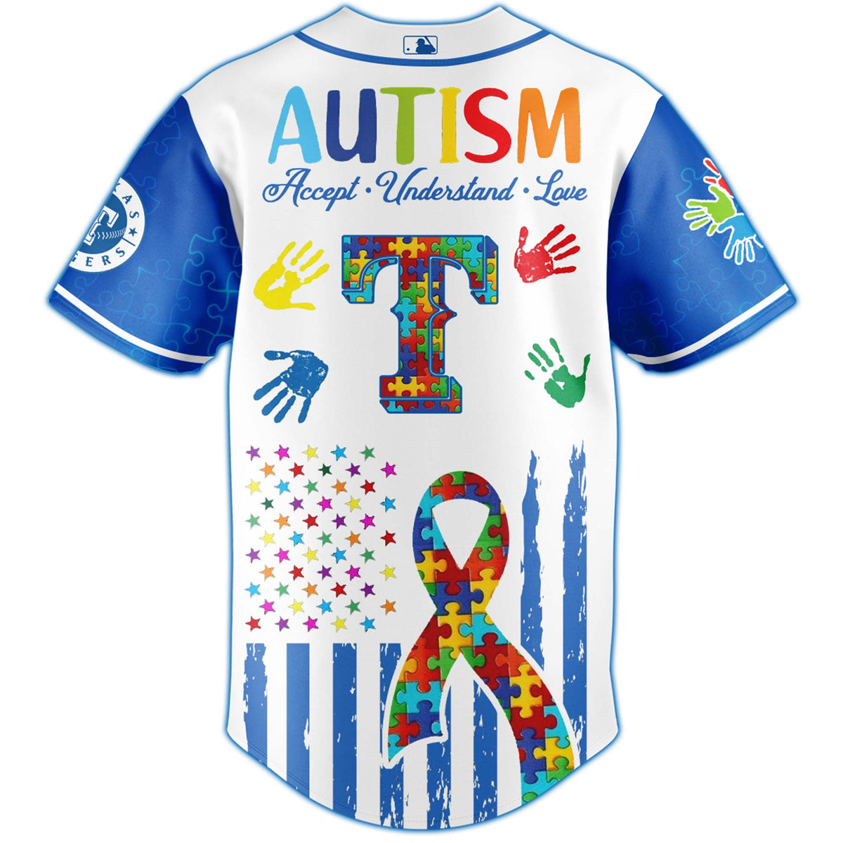Texas Rangers × Special Autism Awareness Month Limited Edition Jersey