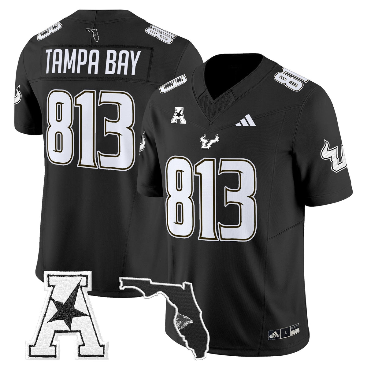 South Florida Bulls 2025 Vapor Limited Jersey - All Stitched