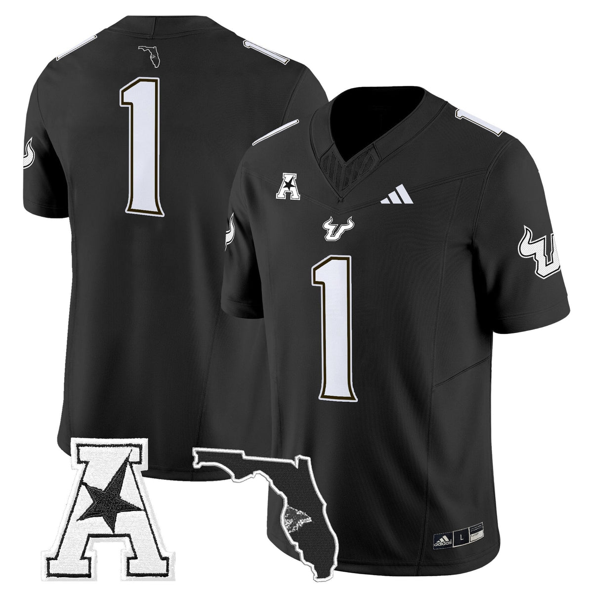 South Florida Bulls 2025 Vapor Limited Jersey - All Stitched