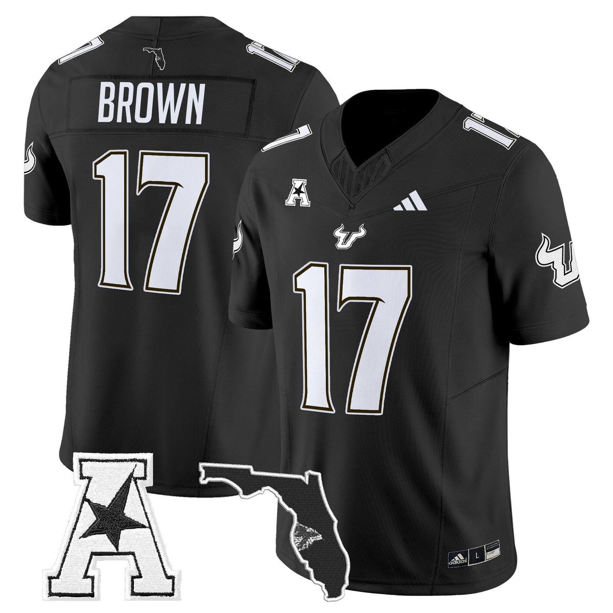 South Florida Bulls 2025 Vapor Limited Jersey - All Stitched