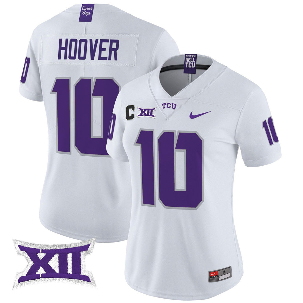Women's TCU Horned Frogs 2024 Vapor Limited Jersey - All stitched