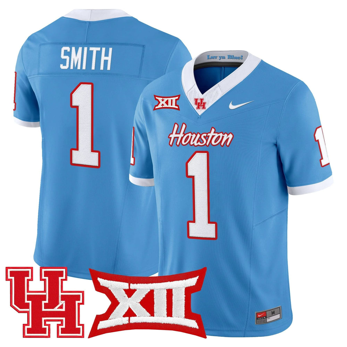 Houston Cougars 2025 Vapor Limited Jersey - All Stitched