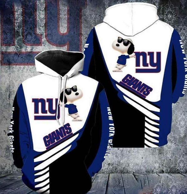Nfl New York Giants Football Snoop 3D Hoodies